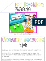 Literacy at Home Tool Kit