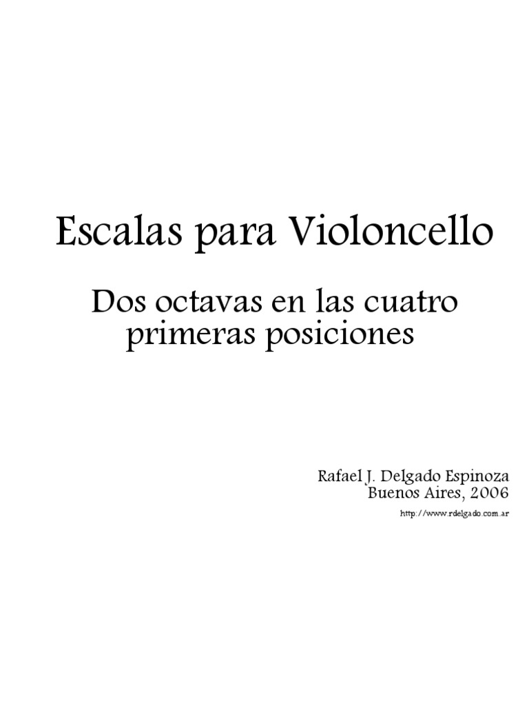 Escalas 2 Octavas 4 Primeras Posiciones-Sib | PDF | Escala (música ...