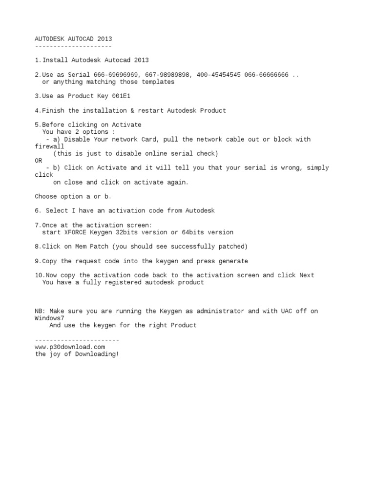 Autodesk 3ds max 2013 activation code