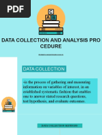 Data Collection and Analysis Procedure