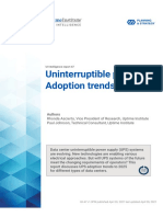 Uninterruptible Power: Adoption Trends To 2025
