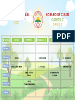 Horario 5-C Grupo 1