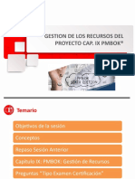 Gestion de La Recursos Cap IX PMBOK 6ta