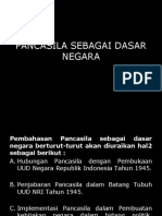 (3) Pancasila Sebagai Dasar Negara