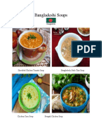 Bangladeshi Soups: Shredded Chicken Tomato Soup Bangladeshi Style Thai Soup