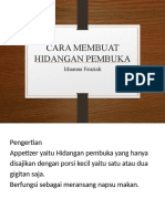 Pertemuan 3 - Hidangan Pembuka