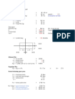 (Berdasarkan Soil Test) : Efisiensi Pile