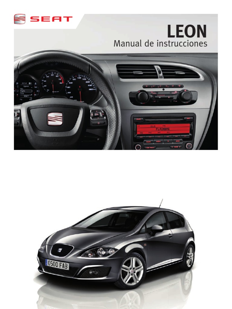 Alfombrillas Cuero Seat Leon MK2 (2005-2012) acabado FR