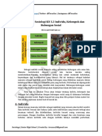 Materi PDF Kelas X Sosiologi KD 3.2 Individu Kelompok Dan Hubungan Sosial