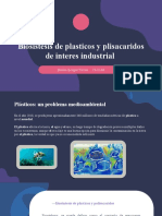 Biosistesis de Plasticos y Polisacaridos de Interes Industrial