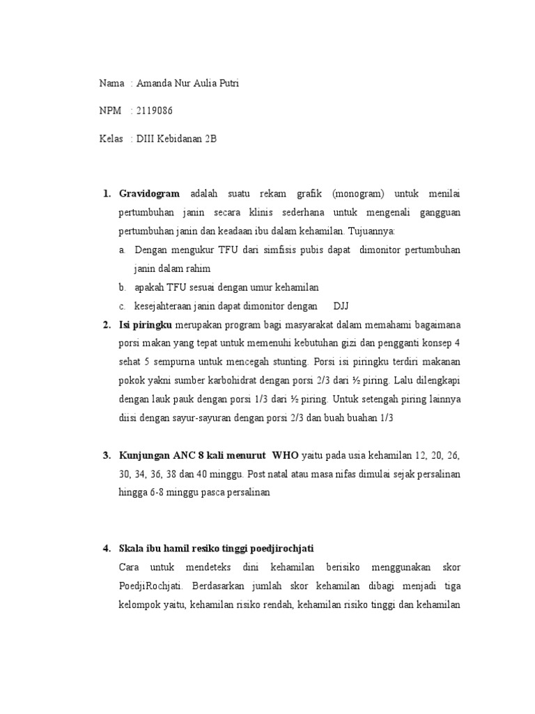 Amanda Nur Aulia Putri Komunitas Pdf