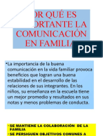 Por Qué Es Importante La Comunicación en Familia