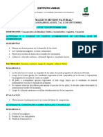 Planeación Del 7 Al 11 de Septiembre