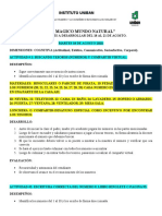 Planeación Del 18 Al 21 de Agosto.