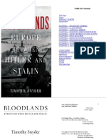 Bloodlands - Europe Between Hitler and Stalin - Timothy Snyder