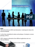 Human Resource Information System