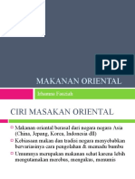 Pertemuan 13 - Makanan Oriental