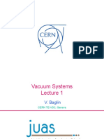 Lecture 1 Vacuum Systems - V Baglin - JUAS 2017 - 14 Feb 2017