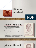 Nicanor Abelardo: Filipino Composer and Father of Kundiman