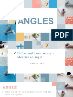 Define angles and identify angle types