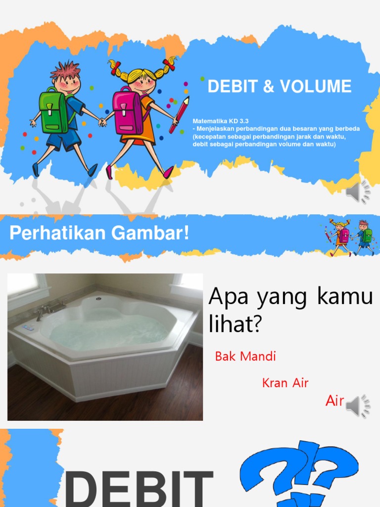 Konsep Debit dan Volume dalam Matematika | PDF | Metode & Bahan Ajar ...
