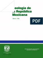 Geología de La República Mexicana