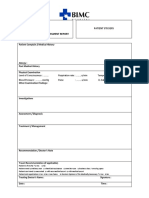 Initial Assessment Form Specialist OPD