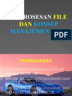 Bab 12. Pemrosesan File Manajameen Data