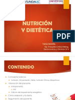 Nutrición y Dietética.