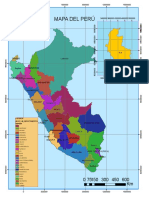 Mapa Del Perú: Legenda