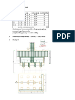 Perhitungan Volume: 1 Pancang Square Pile Data (M) Jumlah (Titik) Volume (M)