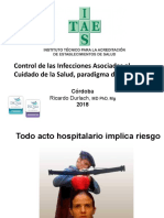 Control de Las Infecciones Asociadas Al Cuidado de La Salud, Paradigma de La Inseguridad - Dr. Ricardo Durlach