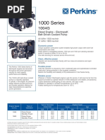 1000 Series: Diesel Engine - Electropak Belt-Driven Coolant Pump