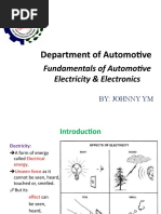 Fundamentals of Automotive Electricity & Electronics