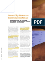 Materiality Matters - Experience Materials