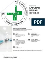 Petunjuk Teknis - Laporan Harian Covid 19 DIY