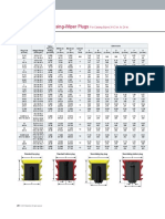 Surface-Release Casing-Wiper Plugs: Specifications