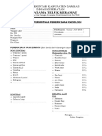 Formulir Permintaan RONTGEN