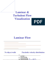 Laminar & Turbulent Flow Visualization