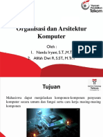 Organisasi Dan Arsitektur Komputer NDI-ADR
