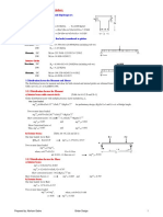 Design of Longitudinal Girders