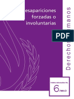 Desapariciones Forzadas - Folleto Informativo