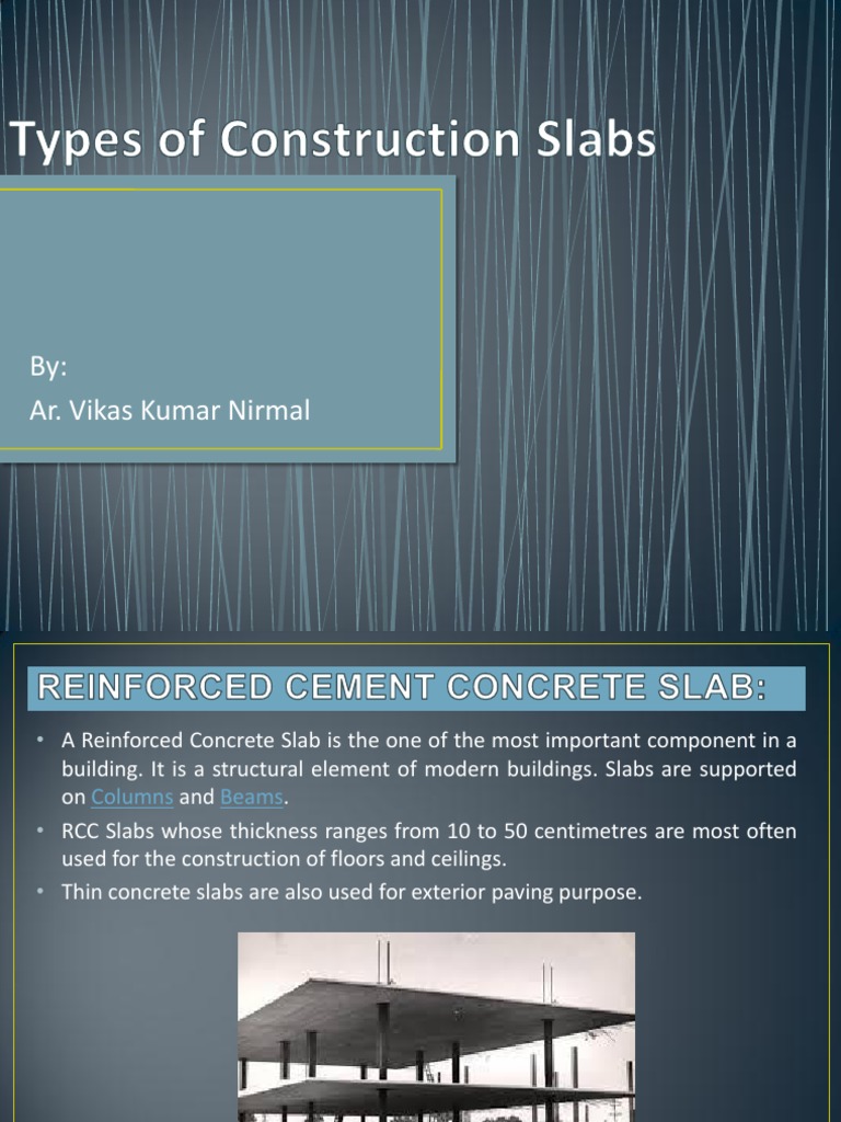Types of Concrete Slabs Explained | PDF | Technology & Engineering