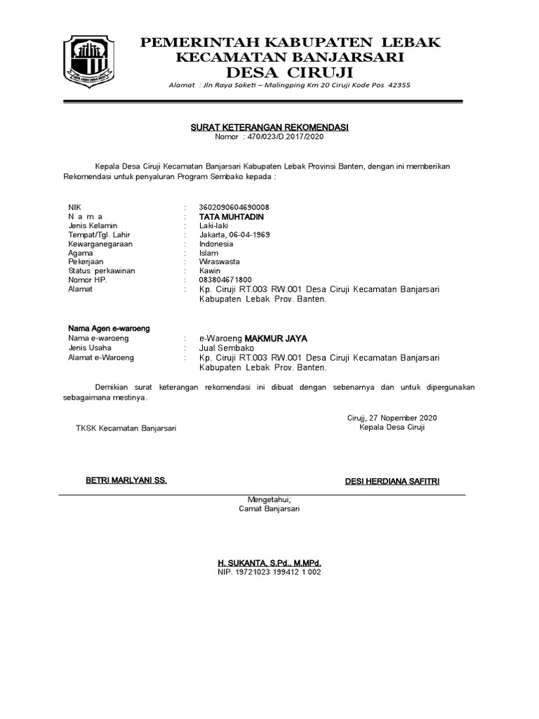 Rekomendasi | PDF