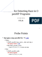 A Pintool For Detecting Race in OpenMP Programs