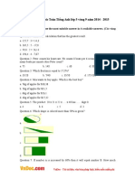 Math Olympiad Sample Test Grade 5