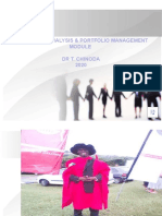 Investment Analysis & Portfolio Management DR T. Chinoda 2020