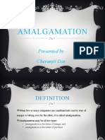 Amalgamation: Presented by Cheranjit Das