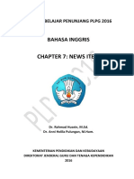 Chapter 7: News Item: Bahasa Inggris