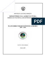 Plano Director de Extensao Agraria 2007-2016